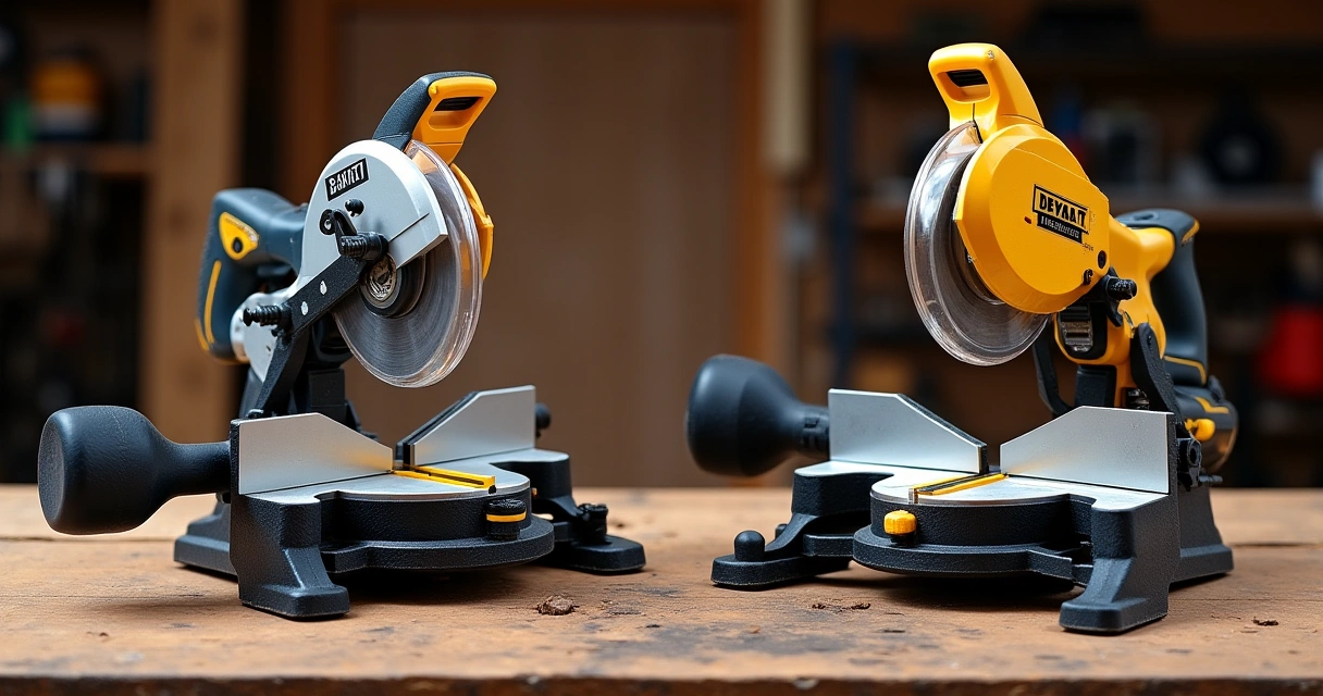 Makita Miter Saws Vs Dewalt Miter Saws